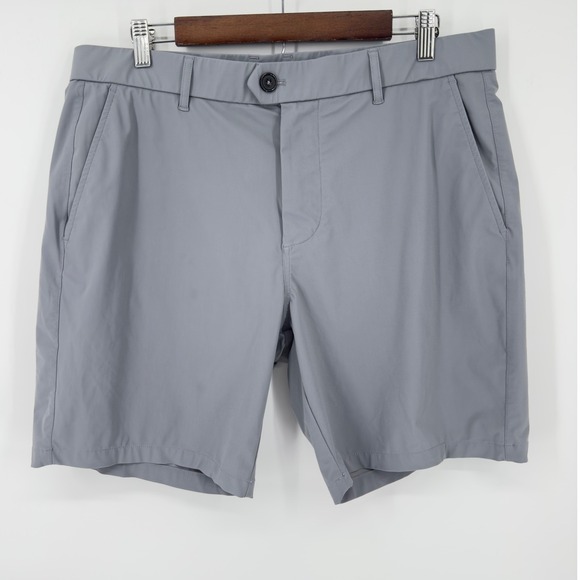 Greyson Other - Greyson Shorts Mens Size 35 Gray Casual Golf Lightweight Chino Stretch 7.5"
